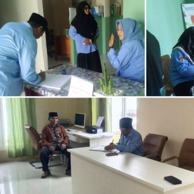 Kakanwil Kemenag Sulbar Sidak KUA, Tegaskan Disiplin ASN dan Perkuat Implementasi e-SARAku