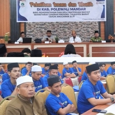 Safari Ramadan di Polman, Kakanwil Kemenag Sulbar Tekankan Peran Strategis Imam dan Khatib