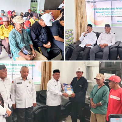 Kemenag Majene Tebar Harapan Ramadan, 320 Paket Disalurkan untuk Mustahik