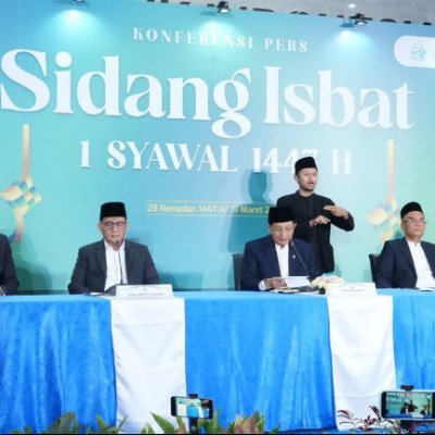 Pemerintah Tetapkan 1 Syawal 1447 H Bertepatan 21 Maret 2026