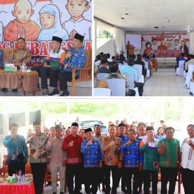 Desa Palongaan: Role Model Desa Sadar Kerukunan di Mamuju Tengah Gelar Dialog Kebangsaan