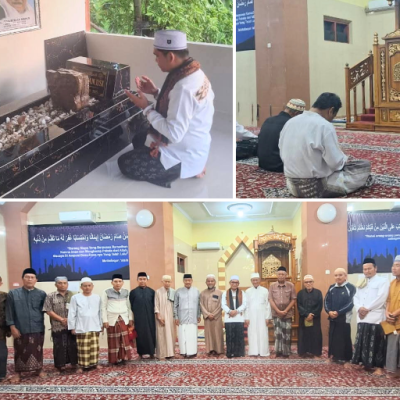 Ketuk Pintu Langit, Ka. Kankemenag Majene Awali Tugas dengan Doa dan Silaturahmi