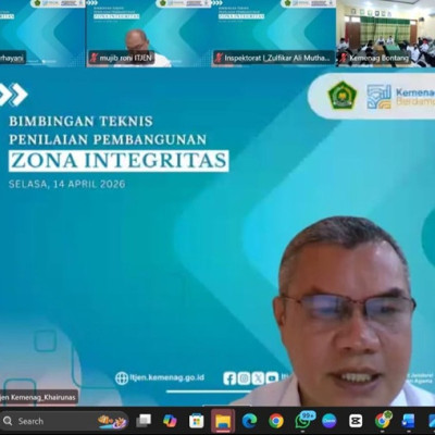 Agar Lebih Bersih dan Melayani Umat, Satker Kemenag Bangun Zona Integritas
