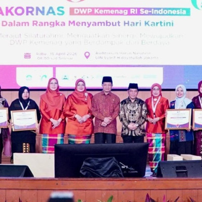 Rakornas DWP Kemenag, Menag Bicara Integritas Asiyah Istri Fir’aun