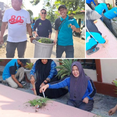 Kemenag Majene Hidupkan Semangat Majene Mapaccing Gelar Aksi Kamis Bersih