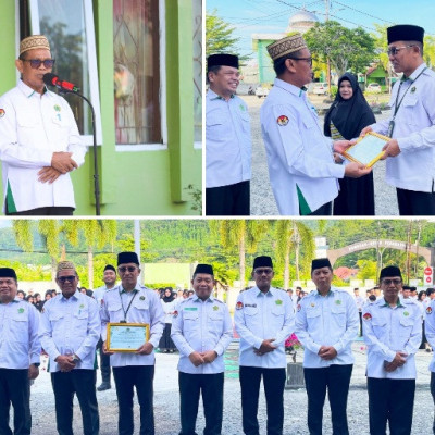 Haru dan Bangga, Kakanwil Kemenag Sulbar Lepas Purna Tugas Pembimas Katolik