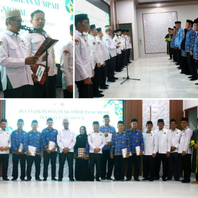 Kemenag Sulbar Lantik Tujuh ASN, Kakanwil Adnan Tegaskan Profesionalisme, Integritas dan Kinerja