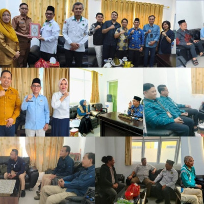 Awali Kepemimpinan, Ka. Kankemenag Majene Terima Hangat Kunjungan Mitra dan Perkuat Sinergi