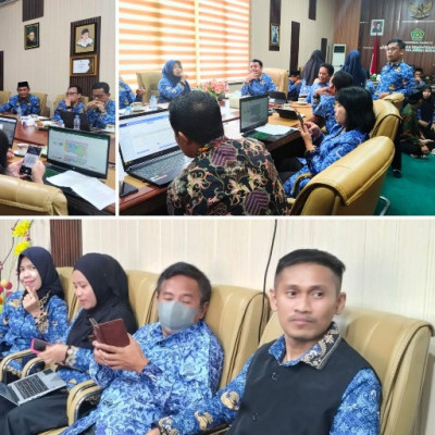 Rapat Evaluasi Capaian Kinerja Triwulan I Tahun 2026 Digelar, Tekankan Optimalisasi Kinerja Tiap Bidang