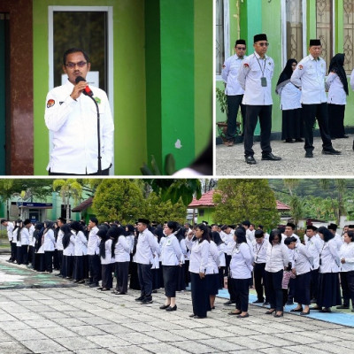Apel Pagi Kanwil Kemenag Sulbar: ASN Diingatkan Jaga Keikhlasan, Etika, dan Pengendalian Diri