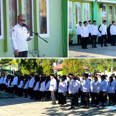 Apel Pagi Kanwil Kemenag Sulbar: Teguhkan Disiplin ASN dan Penguatan Akuntabilitas Kinerja