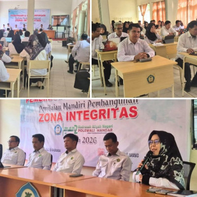 Pendampingan Penilaian Mandiri Zona Integritas di MAN 2 Polewali Mandar