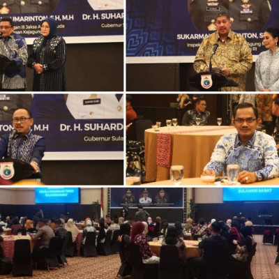 Kanwil Kemenag Sulbar Hadiri Lepas Sambut Kajati, Dukung Penguatan Tata Kelola Daerah
