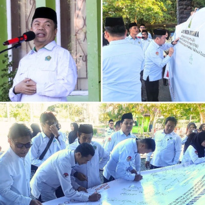 Kanwil Kemenag Sulbar Tegaskan Komitmen Jelang Penilaian WBK dan Zona Integritas dalam Apel Pagi