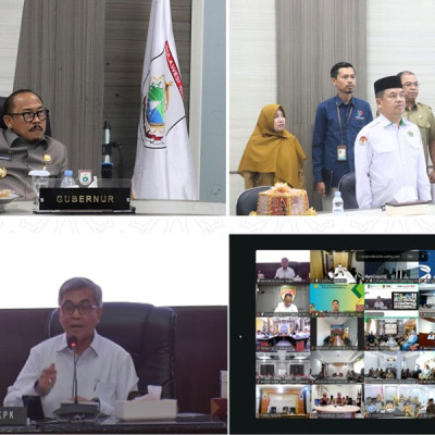 Kemenag Sulbar Ikuti Rakor Pengendalian Inflasi dan Peluncuran Buku Panduan Antikorupsi Nasional