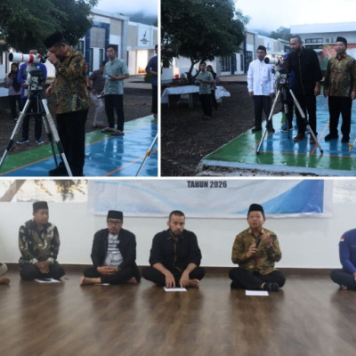 Pemantauan Rukyatul Hilal 1 Dzulhijjah 1447 H di Sulbar: Memenuhi Kriteria MABIMS, Namun Tidak Terlihat