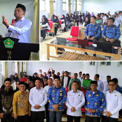 Buka Rakor di MAN 1 Pasangkayu, Kabid Penmad Kanwil Kemenag Sulbar Tekankan Akselerasi Mutu Madrasah melalui Kurikulum Cinta