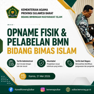 Opname Fisik dan Pelabelan BMN Bidang Bimas Islam