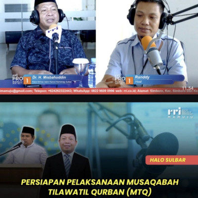 Kanwil Kemenag Sulbar Paparkan Kesiapan MTQ XI Tingkat Provinsi, Hadirkan Sistem Digital untuk Transparansi