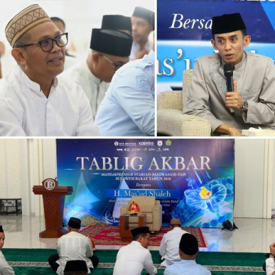 Kakanwil Kemenag Sulbar Hadiri Tablig Akbar Madrasah Fair 2026, Dorong Halal Lifestyle Jadi Gerakan Nyata