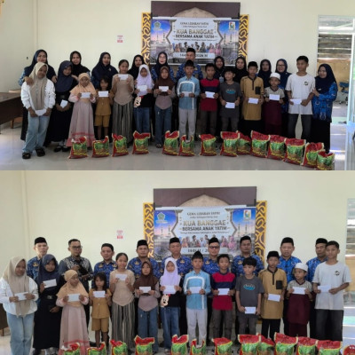 Sinergi Program Pusat, KUA Banggae Salurkan Santunan Lebaran Yatim dan Disabilitas 2026