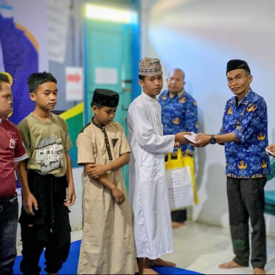 Lebaran Yatim & Penyandang Disabilitas KUA Luyo