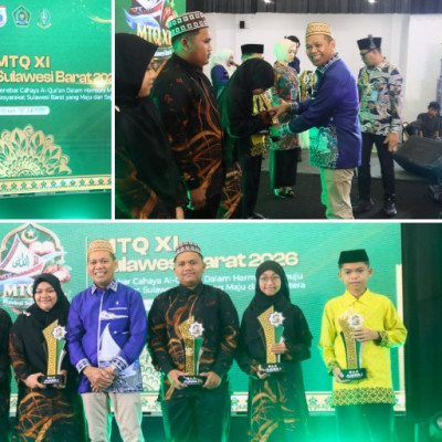 MTQ Sulbar 2026 Ditutup, Kakanwil Kemenag Dorong Pembinaan Berkelanjutan untuk Cetak Generasi Qur'ani Berprestasi