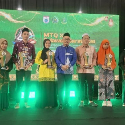 MTQ XI Sulbar Resmi Ditutup, Polman Raih Juara Umum