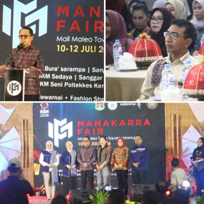 Kanwil Kemenag Sulbar Hadiri Manakarra Fair 2026, Dukung Penguatan Ekonomi Kreatif dan Pelestarian Budaya Lokal