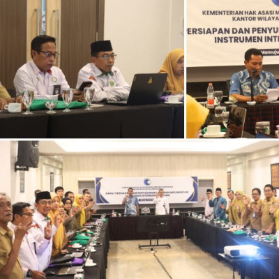 Perkuat Perlindungan HAM, Kanwil Kemenag Sulbar Dukung Penyusunan Laporan Implementasi Instrumen Internasional HAM