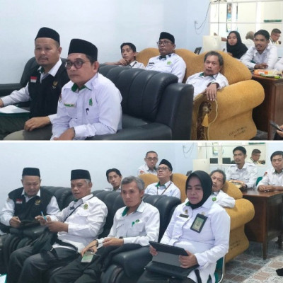 Evaluasi PMPZI Semester I, Ka. Kankemenag Majene Perkuat Komitmen Wujudkan Zona Integritas Berdampak