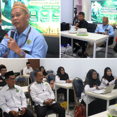 Bidang Bimas Islam Kanwil Kemenag Sulbar Gelar Pelaksanaan UKOM Penyuluh Agama Islam Tahun 2026