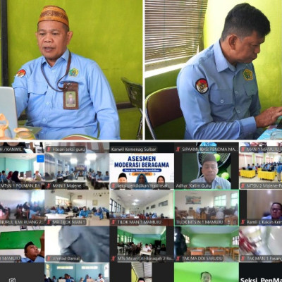 Kemenag Sulbar Petakan Komitmen 2.019 GTK Madrasah, Perkuat Moderasi Beragama demi Indonesia yang Harmonis