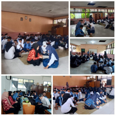 KUA Kecamatan Alu dan SMPN 1 Tutallu Perkuat Sinergi Lintas Sektoral melalui Bimbingan Literasi Al-Qur'an