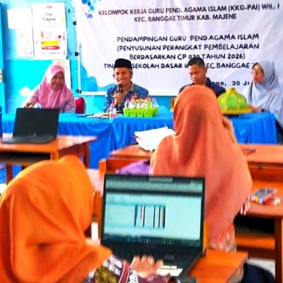 Ketuk Pintu Langit, Kasi PAI Majene Imbau Guru Ikuti Zikir Kebangsaan