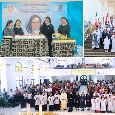 75 Tahun Aprobasi Pontifikal Kongregasi Misionaris Claris ,Merayakan Syukur atas Kasih Allah yang Menjangkau Hingga Ujung Bumi