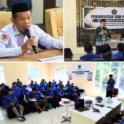 Kakanwil Kemenag Sulbar Resmi Buka Kegiatan Peningkatan SDM Penghulu Secara Daring 