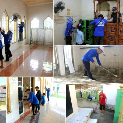 Geber Mas Bukan Sekadar Seremonial, Kemenag Sulbar Dorong Gerakan Bersih Masjid Berkelanjutan