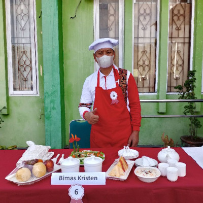 Nasi Goreng Bambu Runcing Antar Pembimas Kristen Kemenag Sulbar Raih Juara II