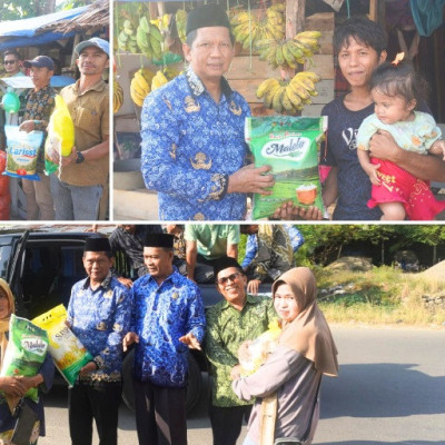 Bidang Pendidikan Madrasah Kanwil Kemenag Sulbar Gelar Bakti Sosial  HUT RI ke-81