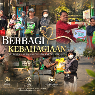 Semarak Kemerdekaan, ASN Kemenag Sulbar Berbagi 150 Paket Beras untuk Masyarakat