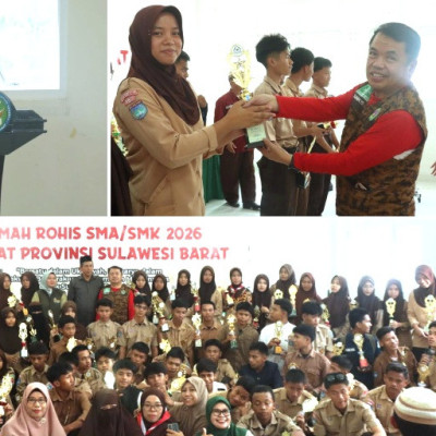 Kemah Rohis Sulbar 2026 Ditutup, Kemenag Dorong Penguatan Karakter Pelajar
