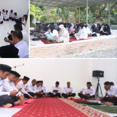 Selawat Kebangsaan Menggema di Kanwil Kemenag Sulbar, Nyalakan Semangat Persatuan ASN