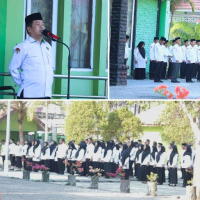 Apel Senin, Kanwil Kemenag Sulbar Kirimkan Doa untuk ASN Jayawijaya dan Tekankan Kedisiplinan