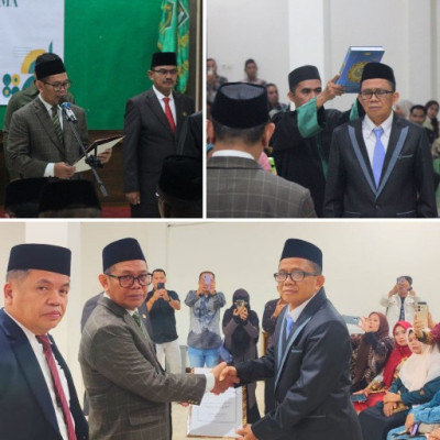 Lantik H.Laupa Jadi Kakankemenag Polman, Kakanwil Tegaskan Jabatan adalah Amanah, Bukan Fasilitas Kemewahan