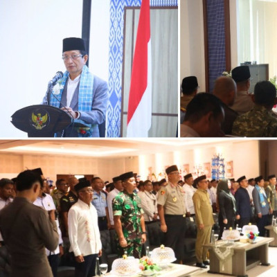 Kehadiran Menag Nasaruddin Umar Warnai Peringatan Maulid Nabi di Sulawesi Barat