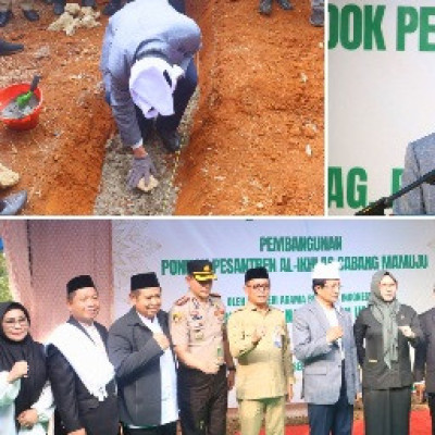 Bangun Ponpes Al-Ikhlas Mamuju, Menag: Ini Tanda Kecintaan Kami kepada Negeri