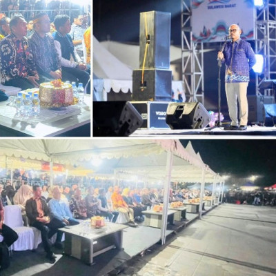 Kakanwil Kemenag Sulbar Hadiri Pembukaan Sulbar Fair 2026 di Anjungan Pantai Manakarra