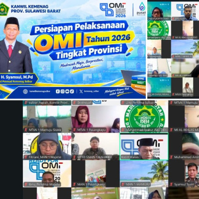 Kemenag Sulbar Matangkan Persiapan OMI Tingkat Provinsi 2026