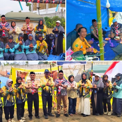 Dari Tenda Pramuka Santri, Kakanwil Kemenag Sulbar Kobarkan Semangat Kontingen Sulbar